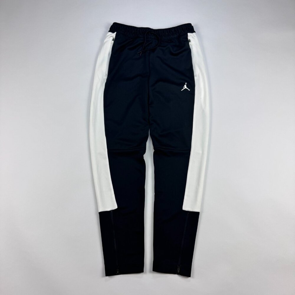 Nike Jordan Mens M Black White Jumpman Tricot Track Pants